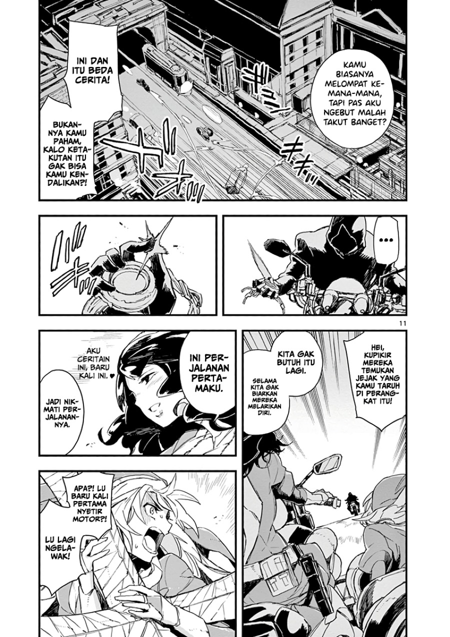 Gunbured x Sisters Chapter 04 Gambar 13