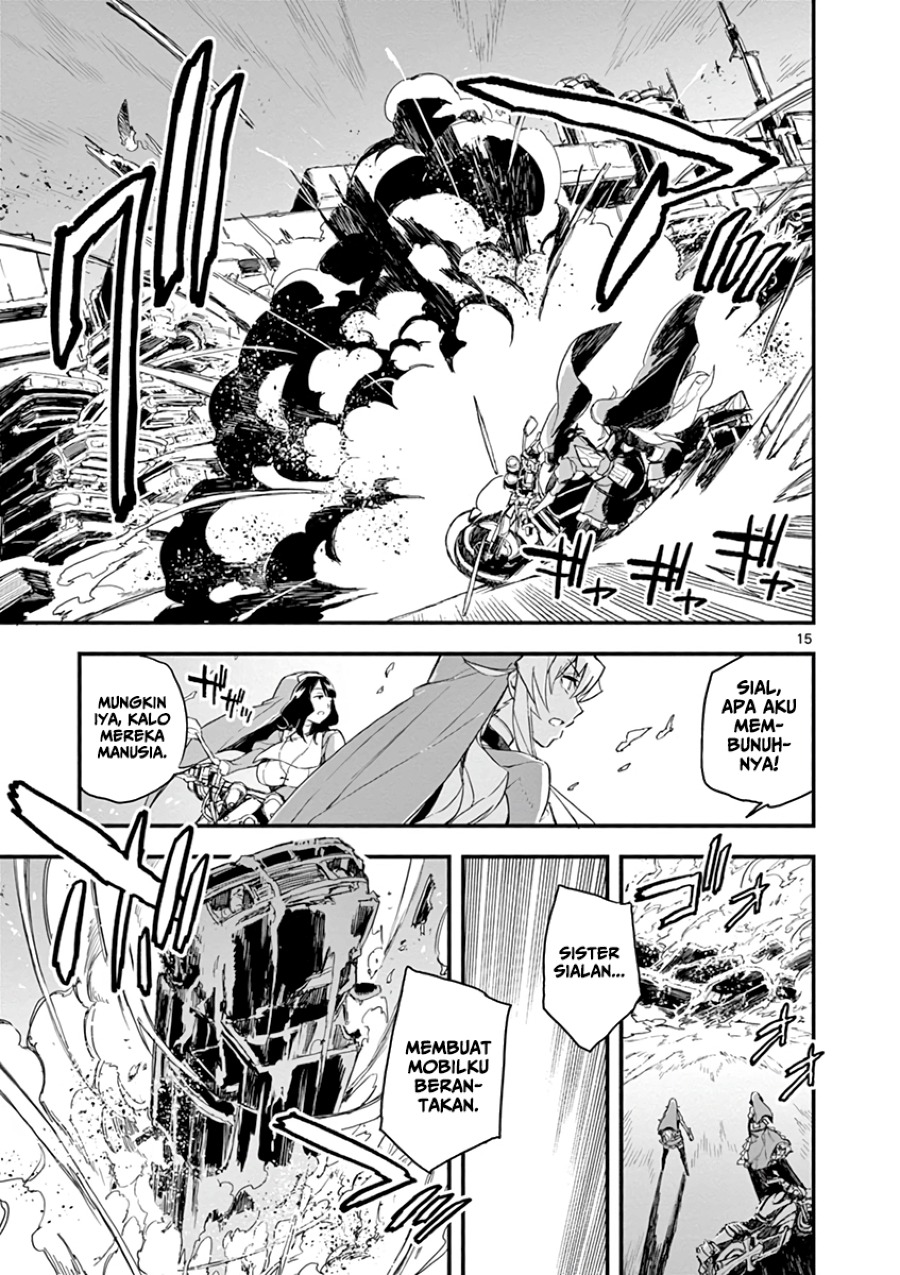 Gunbured x Sisters Chapter 04 Gambar 17