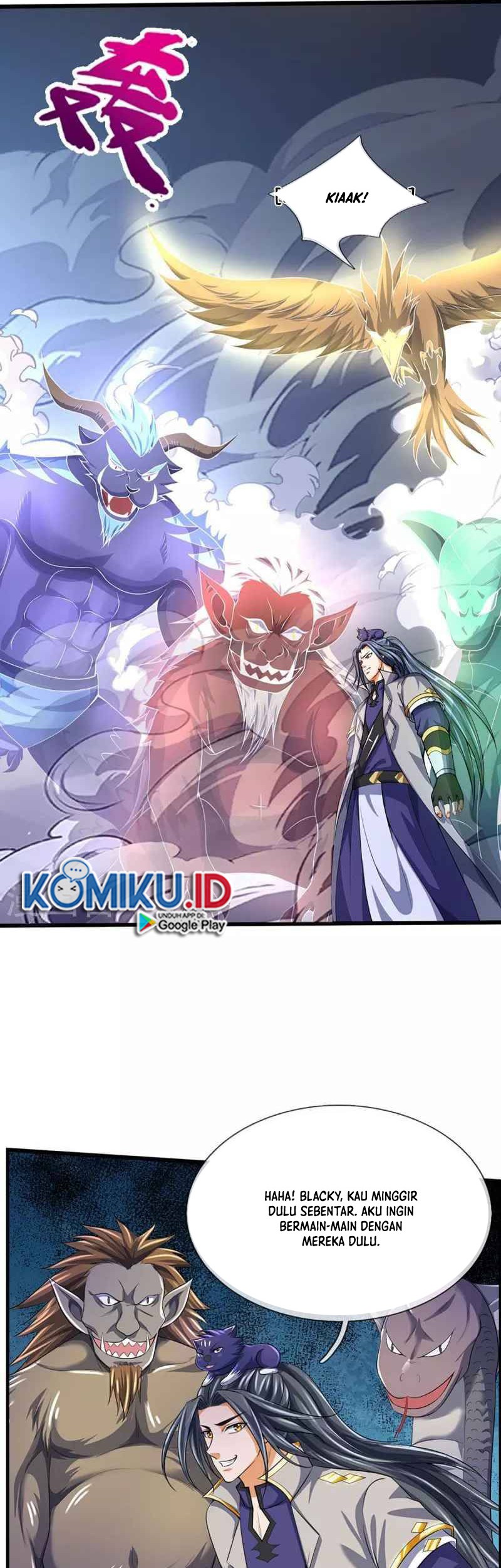 Shenwu Tianzun Chapter 393 Gambar 19