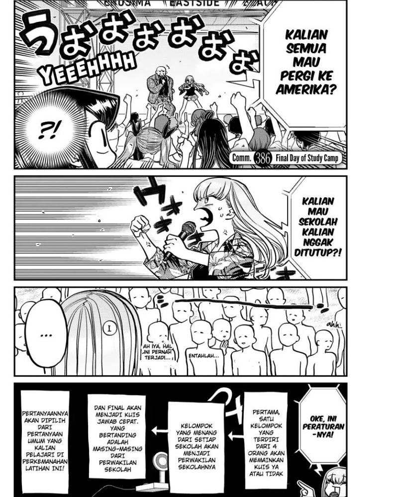Baca Manga Komi-san wa Komyushou Desu Chapter 386 Gambar 2