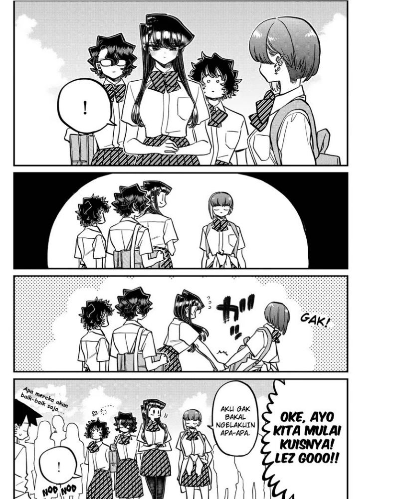 Komi-san wa Komyushou Desu Chapter 386 Gambar 6