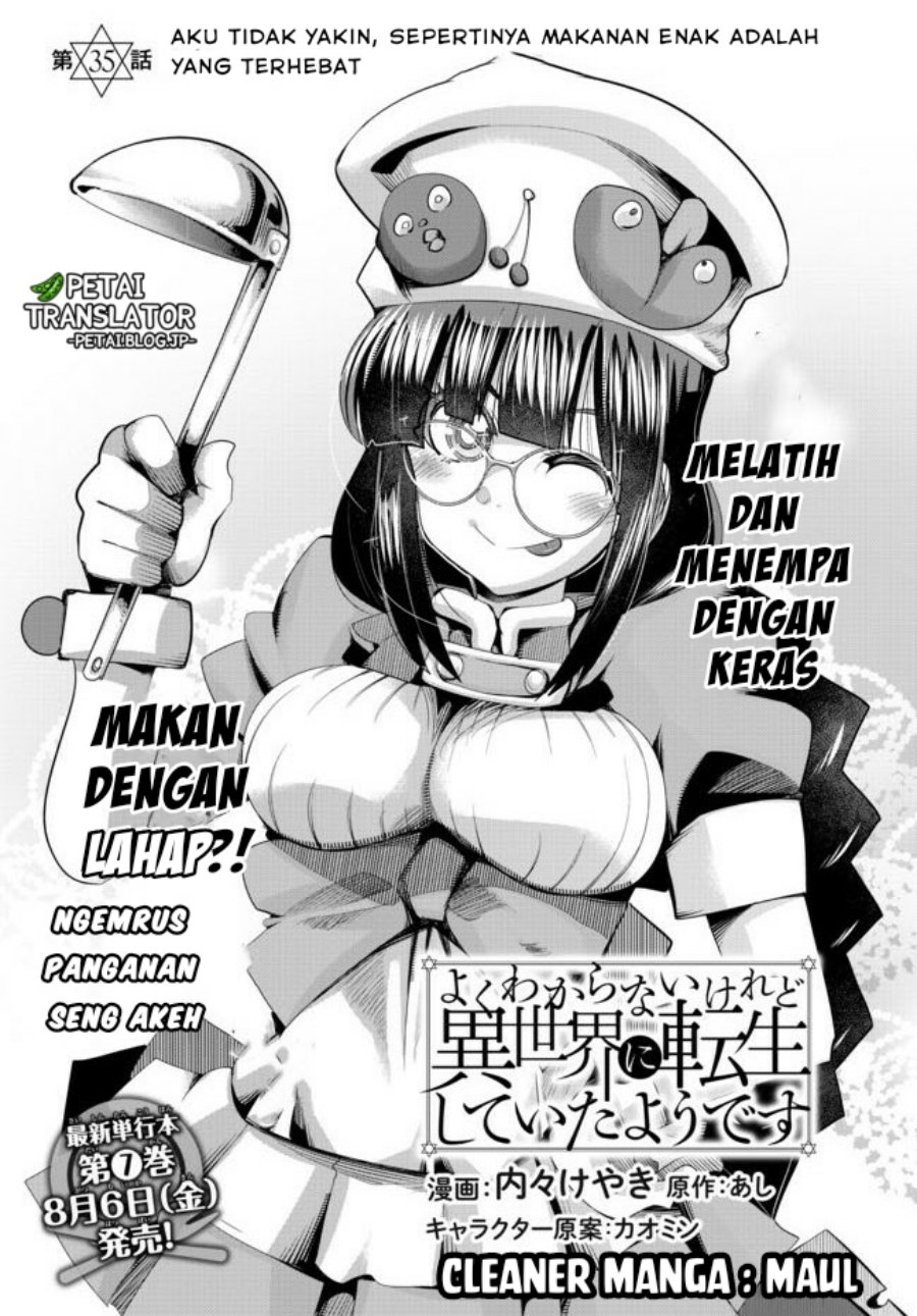 I Don’t Really Get It, but It Looks Like I Was Reincarnated in Another World Chapter 35 Gambar 5