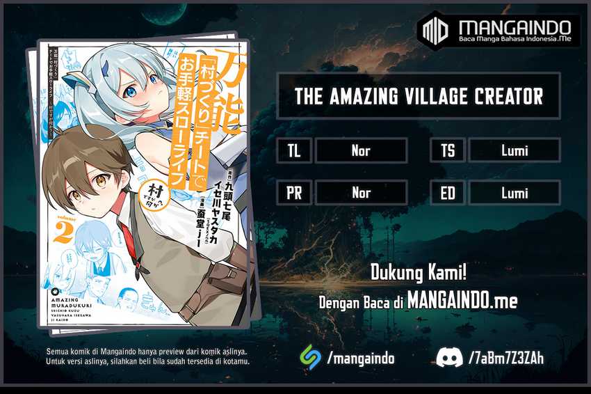Baca Komik The Amazing Village Creator: Slow Living with the Village Building Cheat Skill Chapter 07 Gambar 1