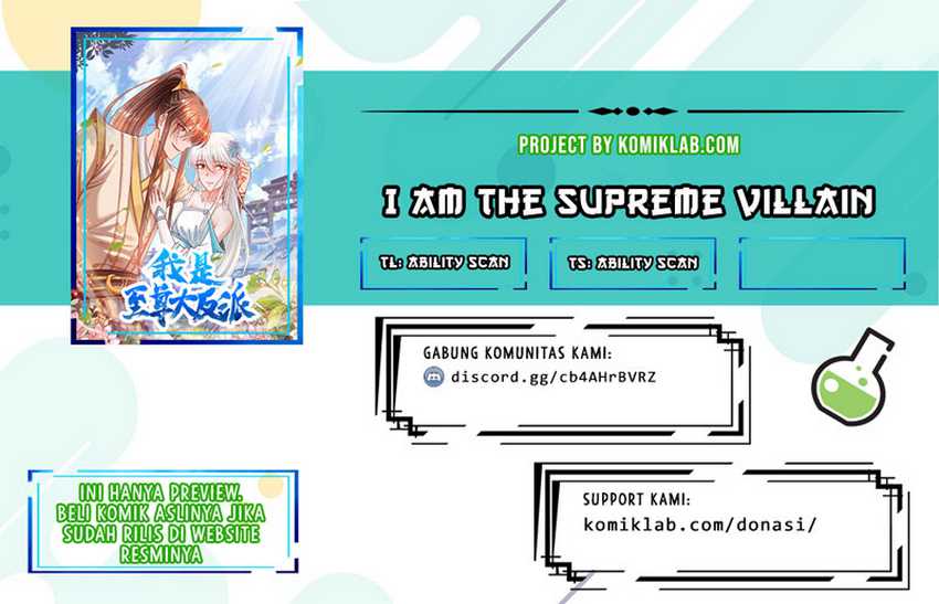 Baca Komik I Am the Supreme Villain Chapter 04 Gambar 1