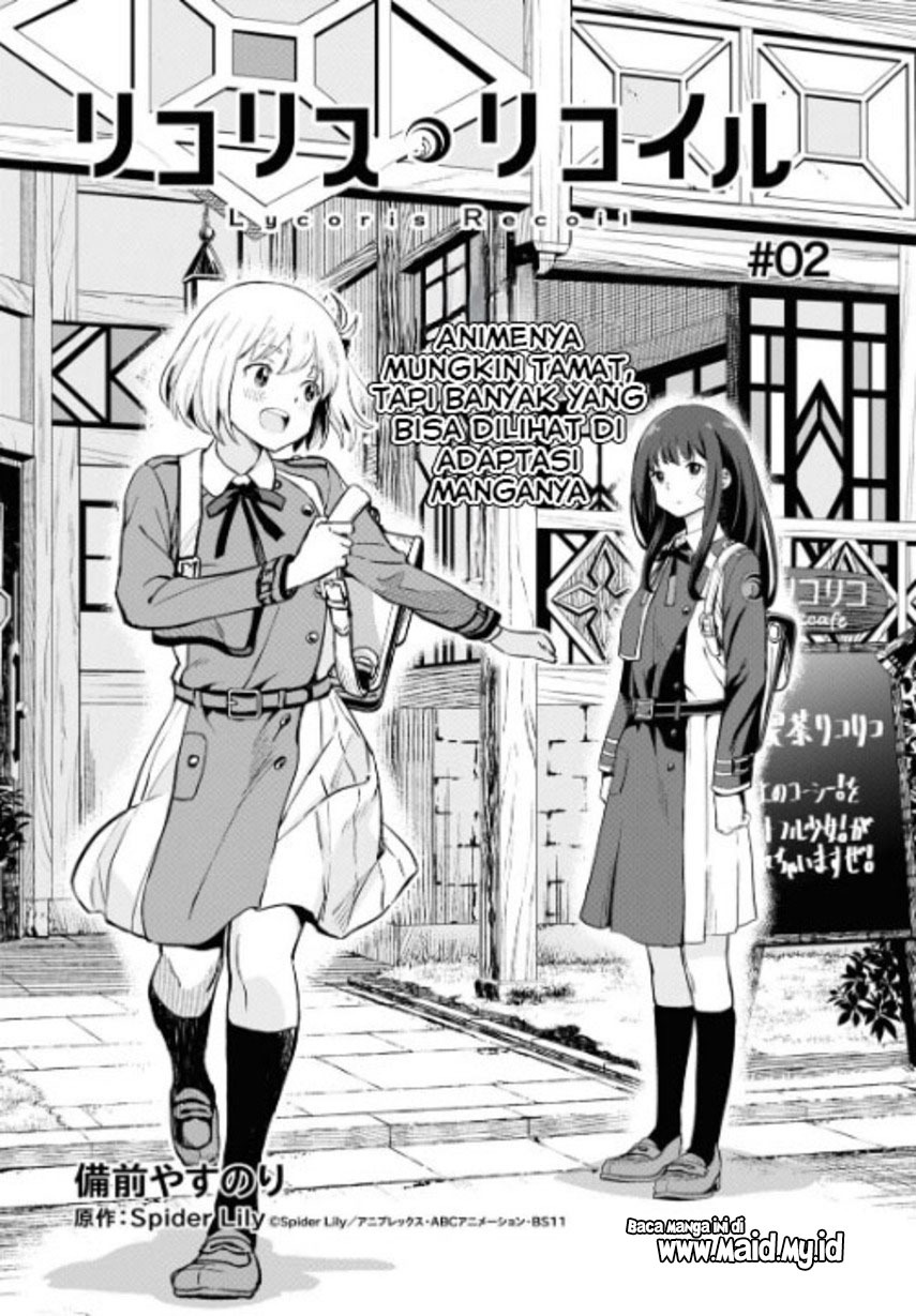 Lycoris Recoil Chapter 02 Gambar 3