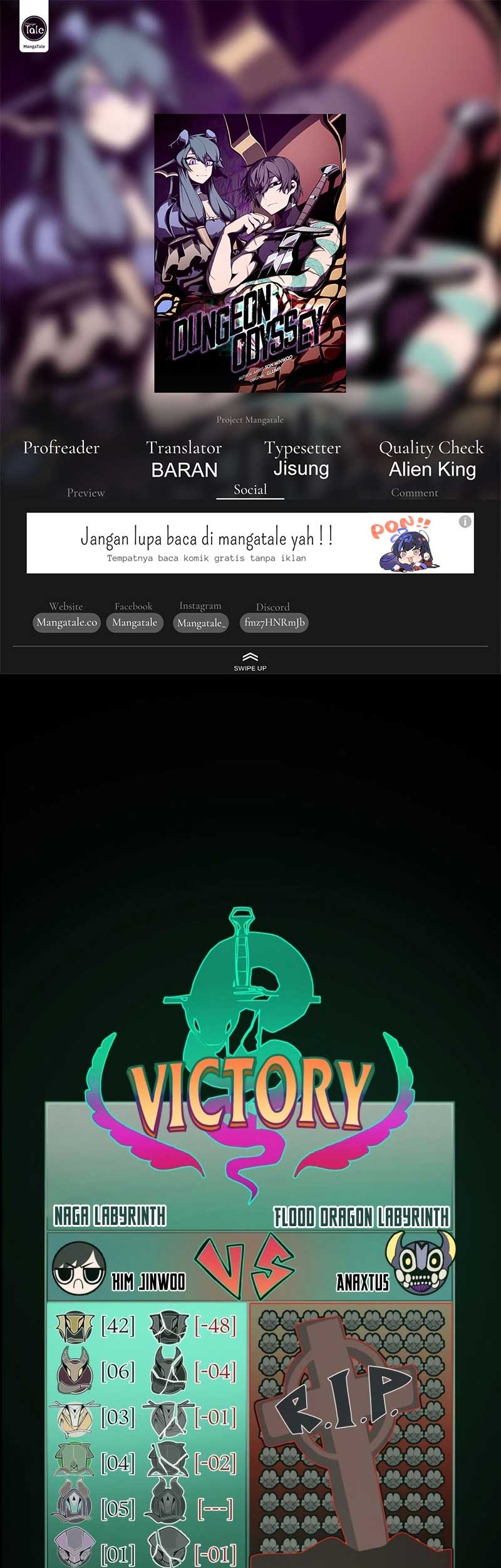 Komik Dungeon Odyssey Chapter 34 gambar nomor 1