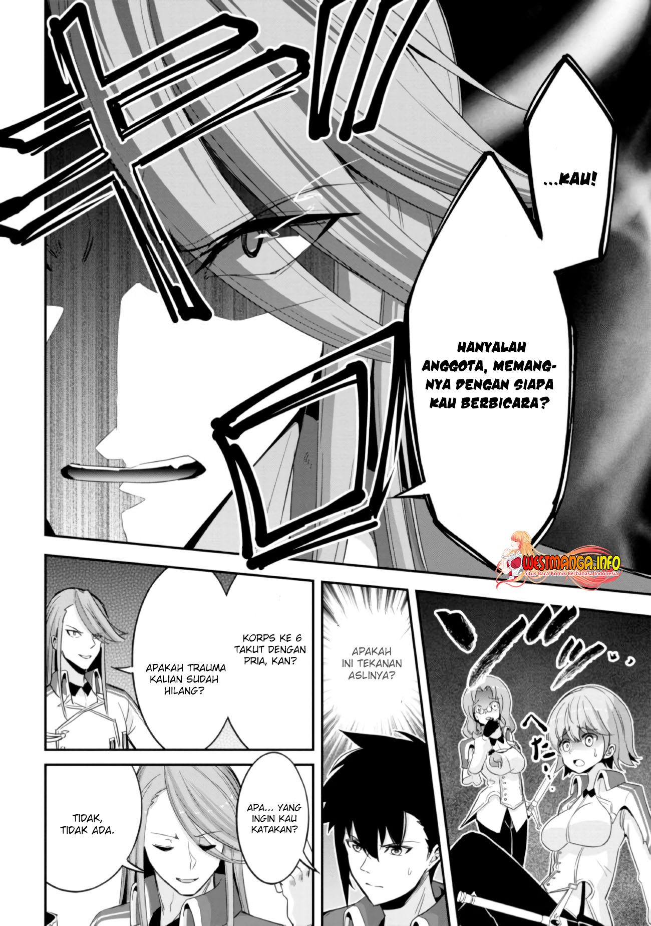 Seikishi ni Natta kedo Danchou no Oppai ga Sugosugite Kokoro ga Kiyomerarenai Chapter 08 Gambar 10
