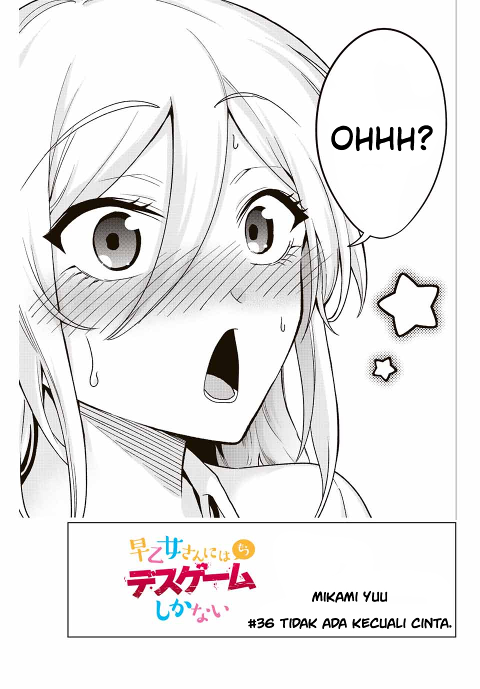The Death Game Is All That Saotome-san Has Left Chapter 36 Gambar 6