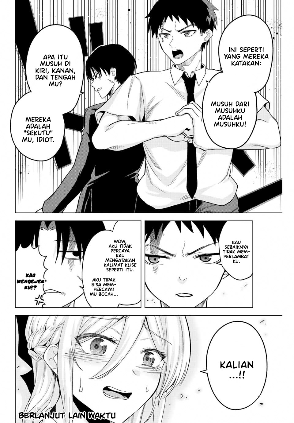 The Death Game Is All That Saotome-san Has Left Chapter 33 Gambar 9
