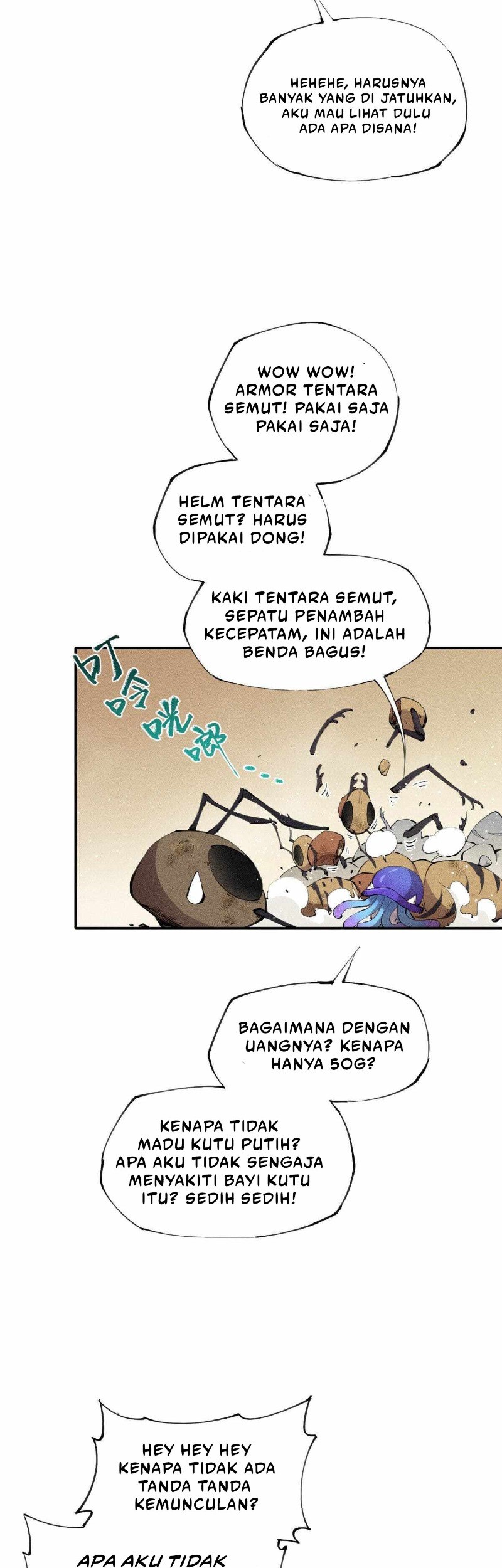 Even Though My Character Is a Jellyfish, I’m Still Super Strong Chapter 7 Gambar 15