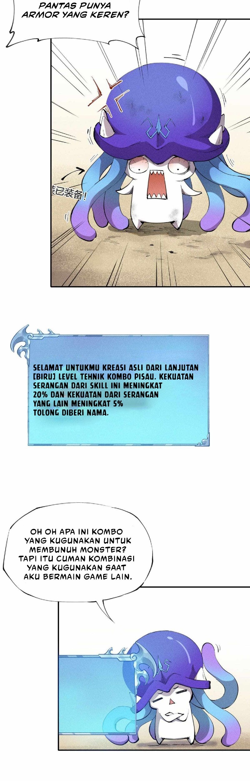 Even Though My Character Is a Jellyfish, I’m Still Super Strong Chapter 7 Gambar 16