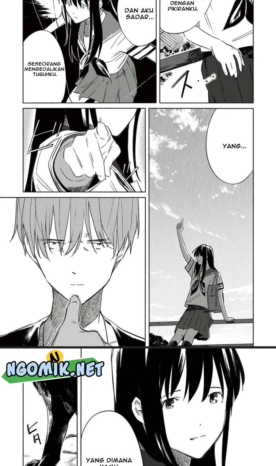 Aozora to Kumorizora Chapter 07 Gambar 9