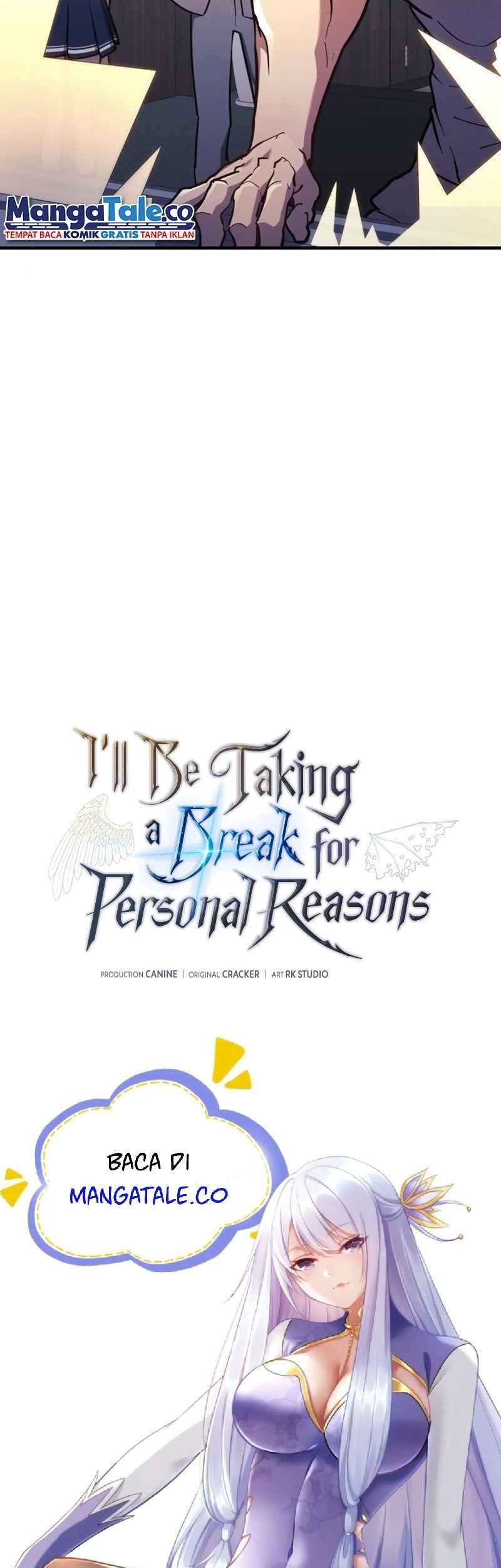 I’ll be Taking a Break for Personal Reasons Chapter 33 Gambar 61