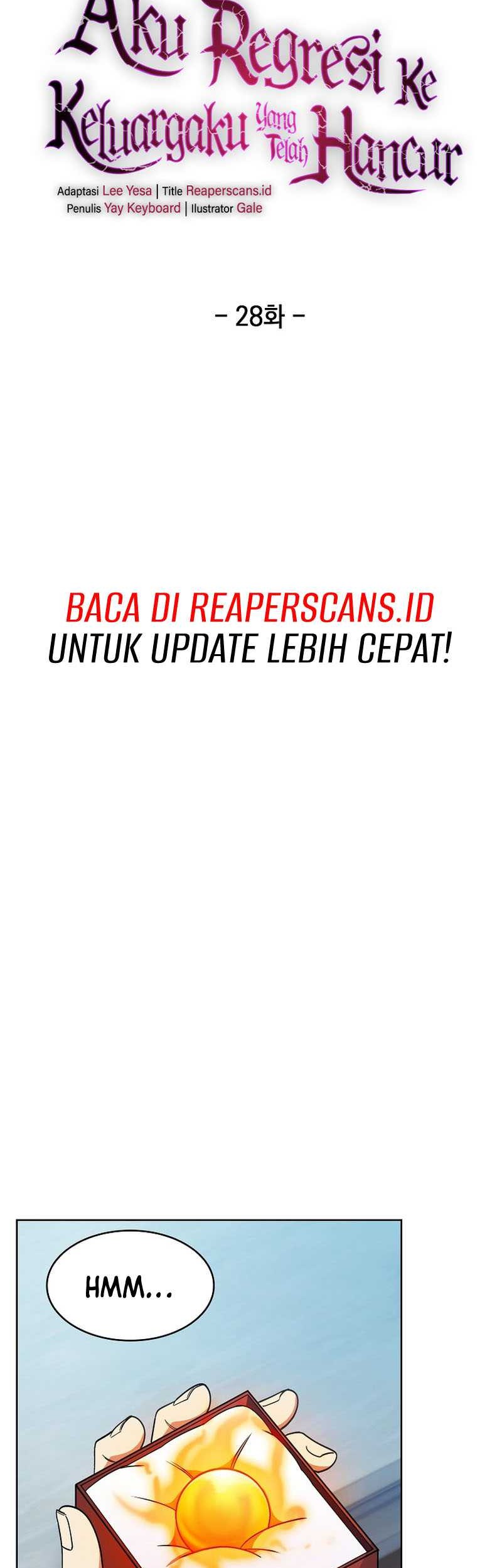 I Regressed to My Ruined Family Chapter 28 Gambar 12