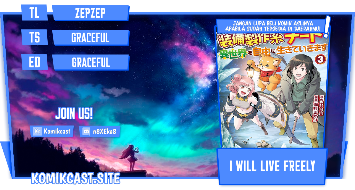Baca Komik I will Live Freely in Another World with Equipment Manufacturing Cheat Chapter 21.1 Gambar 1