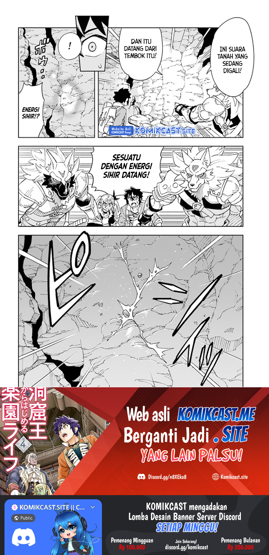 The King of Cave Will Live a Paradise Life Chapter 21.2 Gambar 17