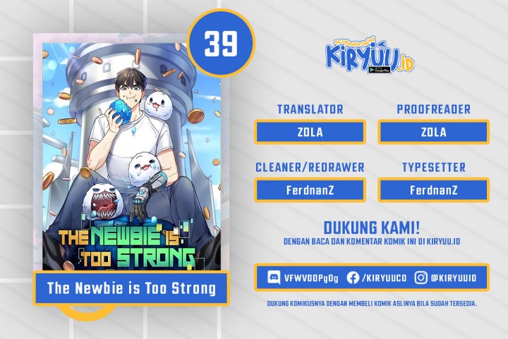 Baca Komik The Newbie Is Too Strong Chapter 39 Gambar 1