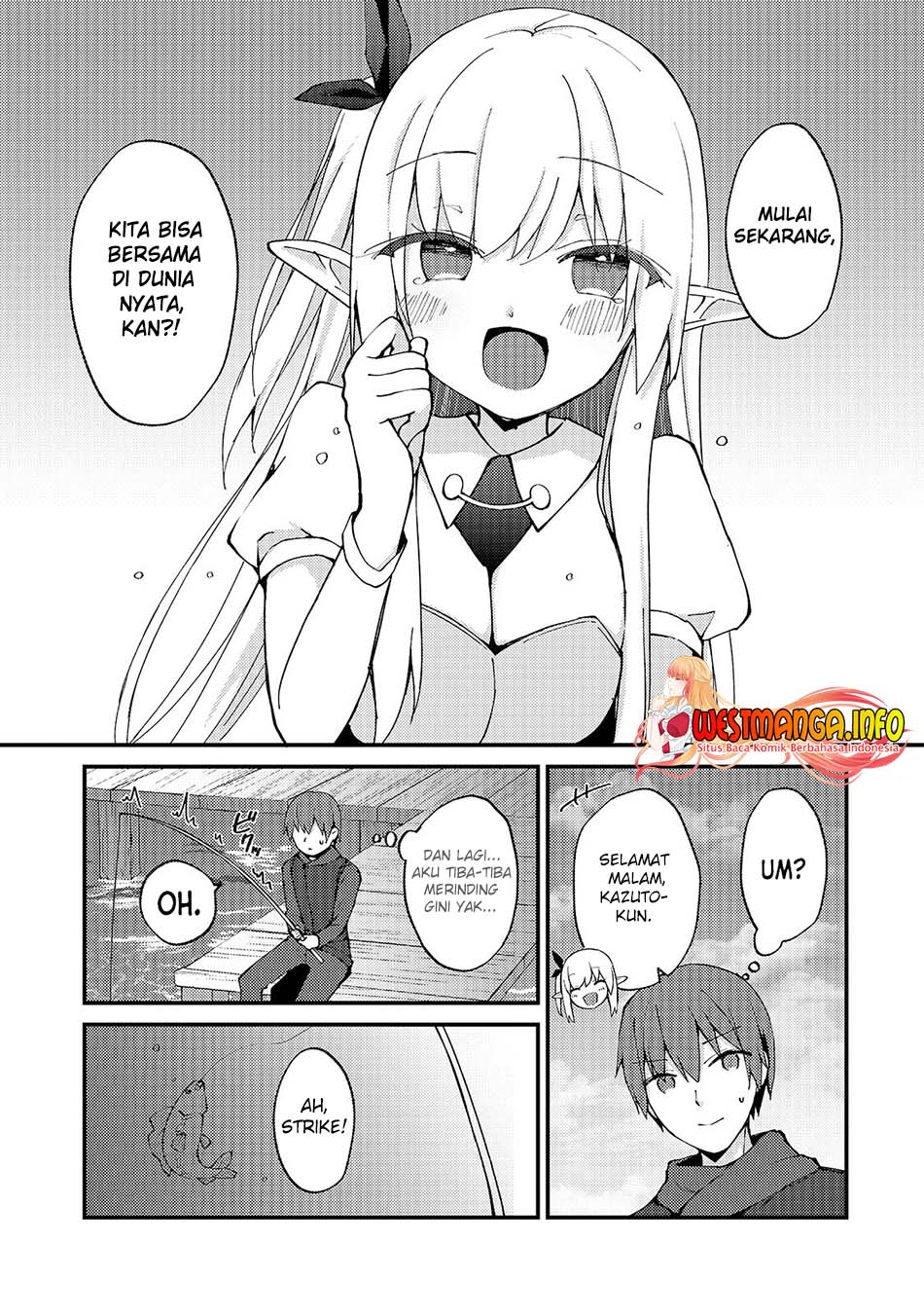 Netoge no Yome ga Ninki Idol datta Chapter 04 Gambar 10