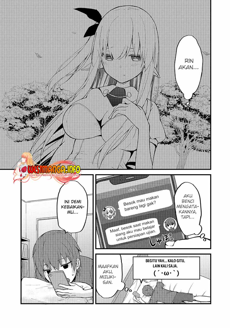 Netoge no Yome ga Ninki Idol datta Chapter 04 Gambar 20