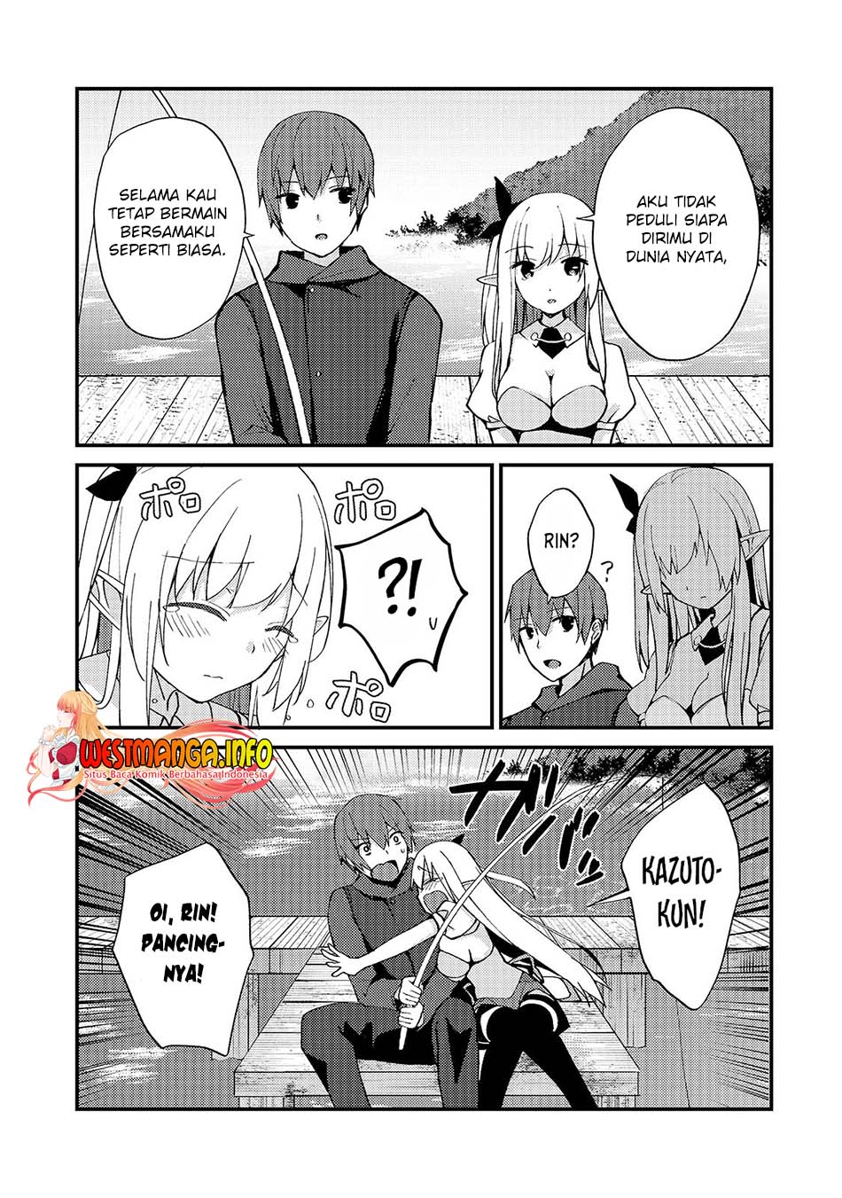 Netoge no Yome ga Ninki Idol datta Chapter 04 Gambar 8