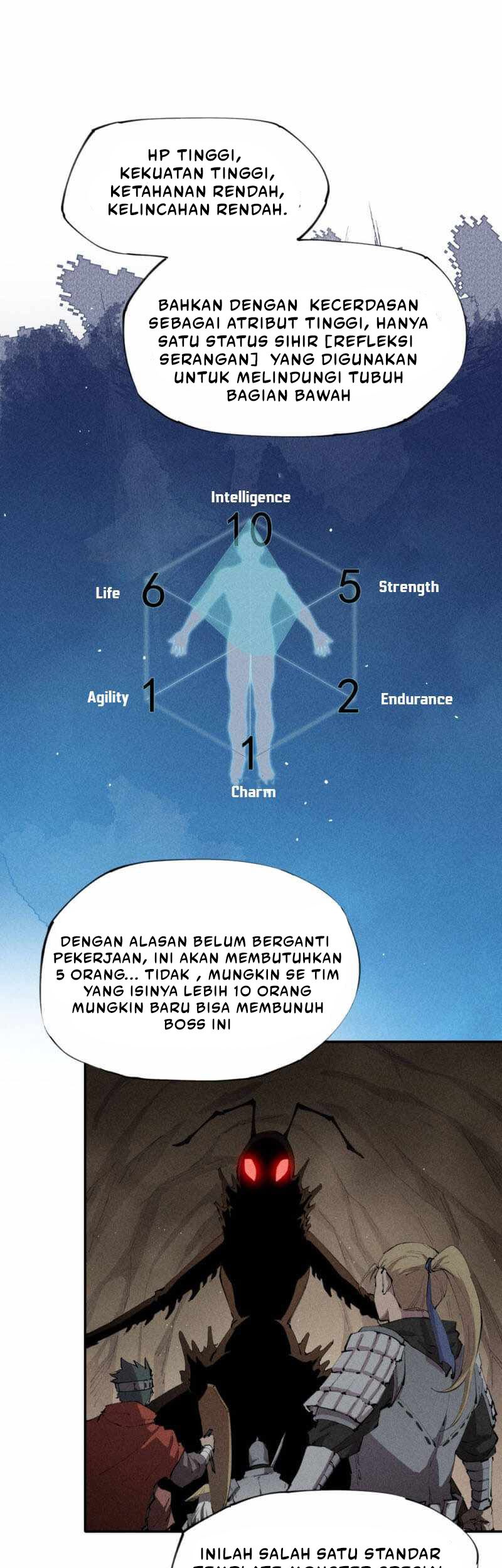 Even Though My Character Is a Jellyfish, I’m Still Super Strong Chapter 10 Gambar 3
