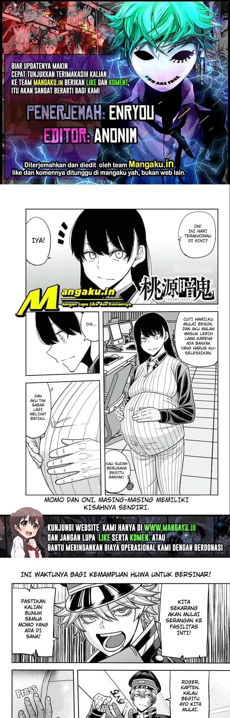Baca Komik Tougen Anki Chapter 97 Gambar 1