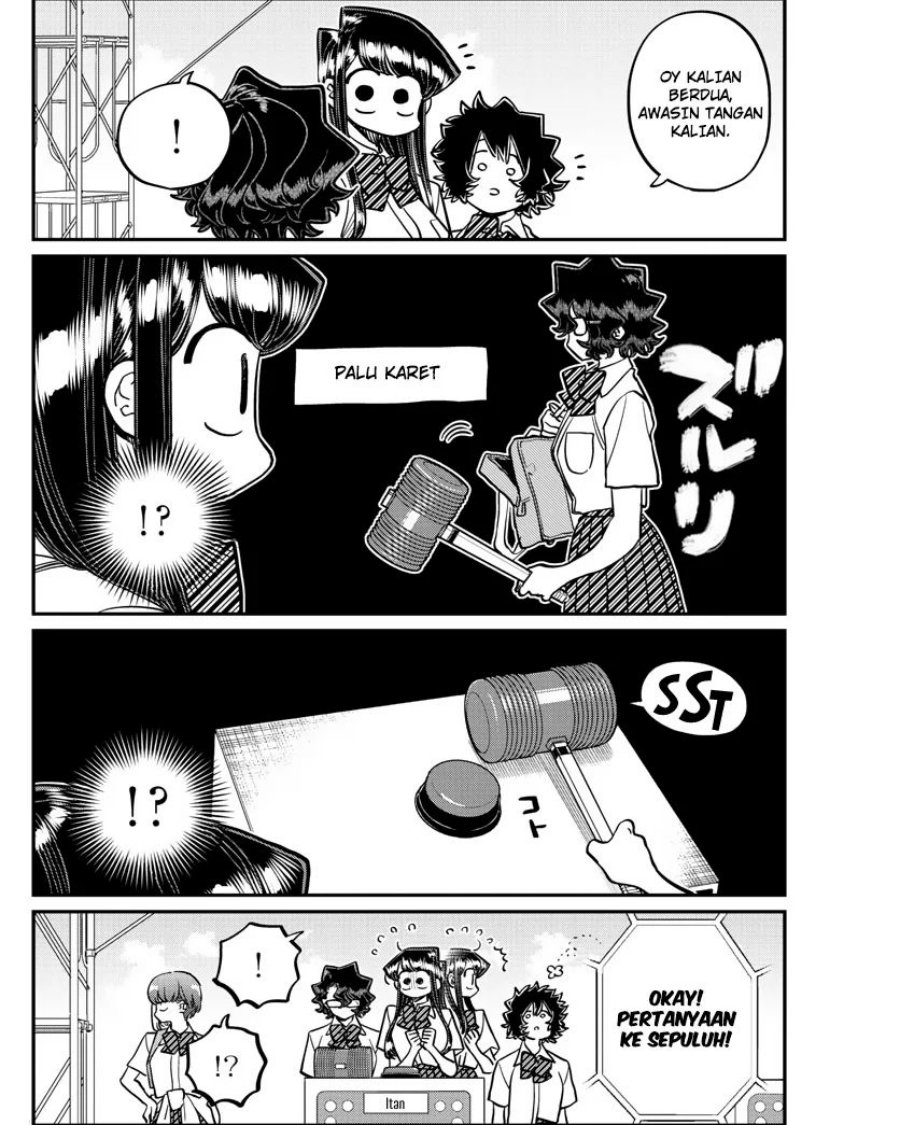 Komi-san wa Komyushou Desu Chapter 387 Gambar 10