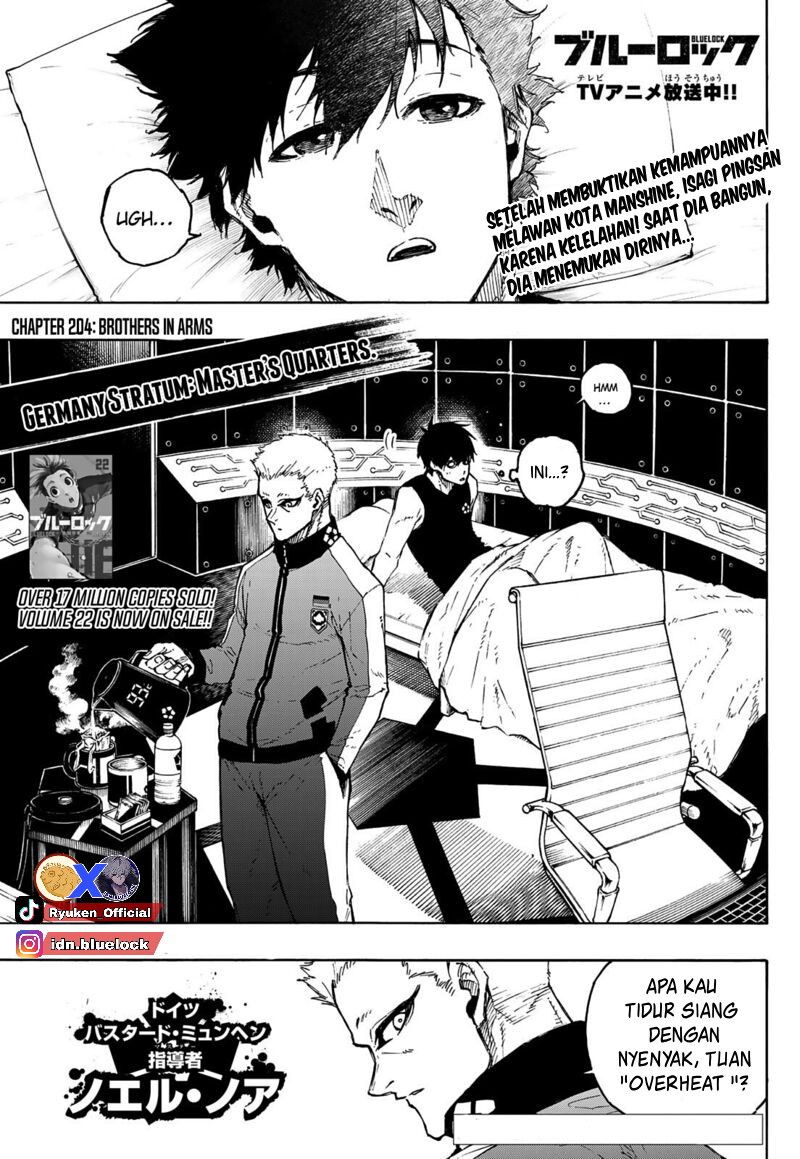 Baca Manga Blue Lock Chapter 204 Gambar 2