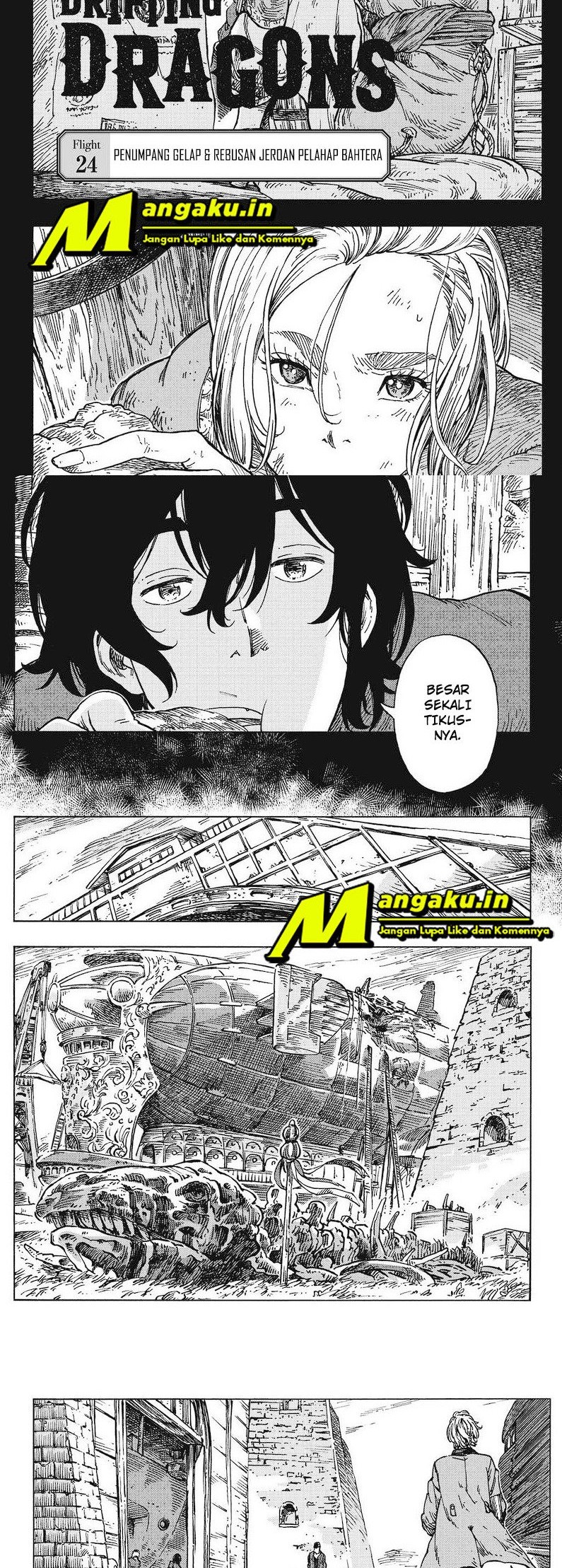 Baca Manga Kuutei Dragons Chapter 24 Gambar 2
