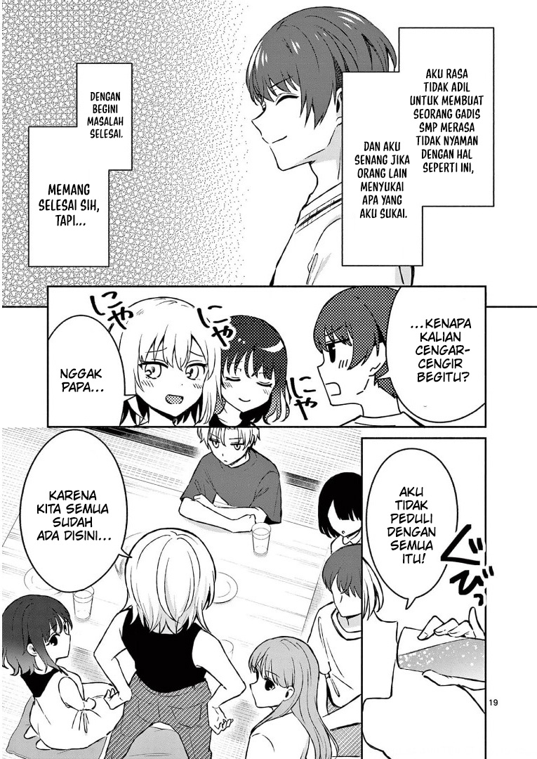 Shiotaiou no Sato-san ga Ore ni dake Amai Chapter 27 Gambar 21