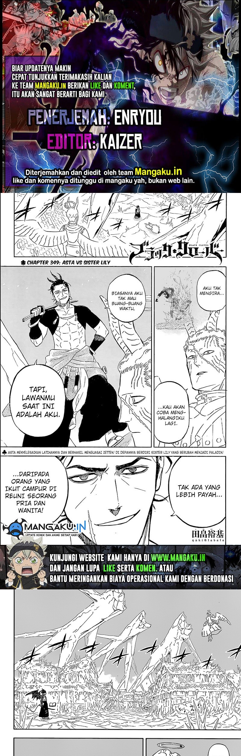Baca Komik Black Clover Chapter 349 Gambar 1
