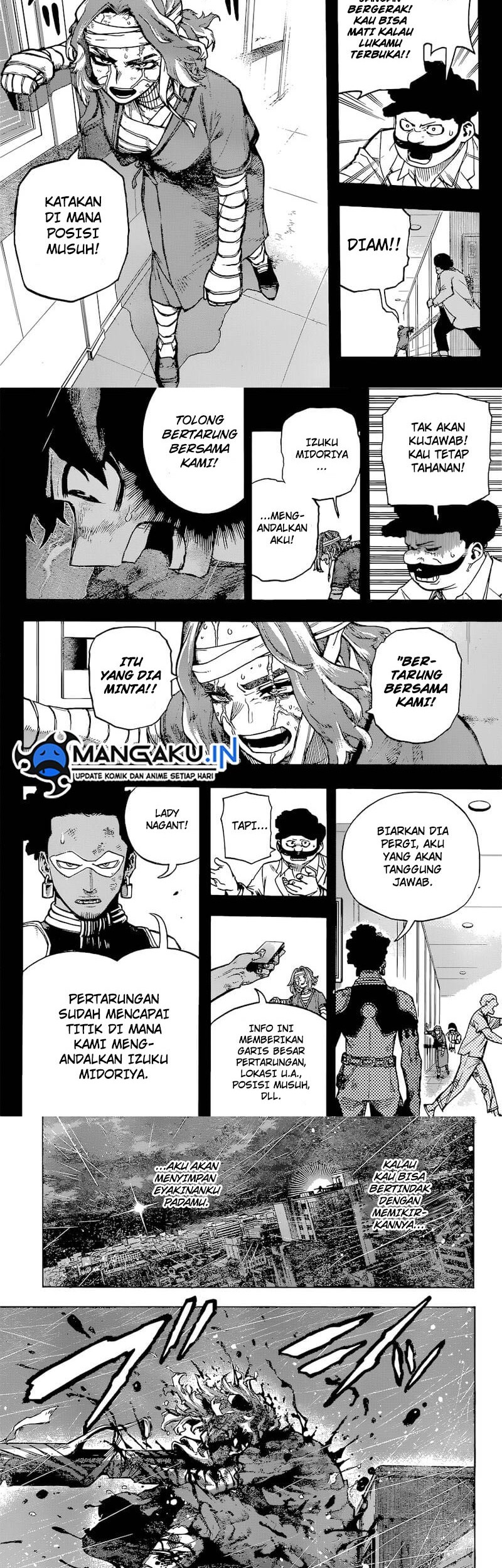 Baca Manga Boku no Hero Academia Chapter 379 Gambar 2