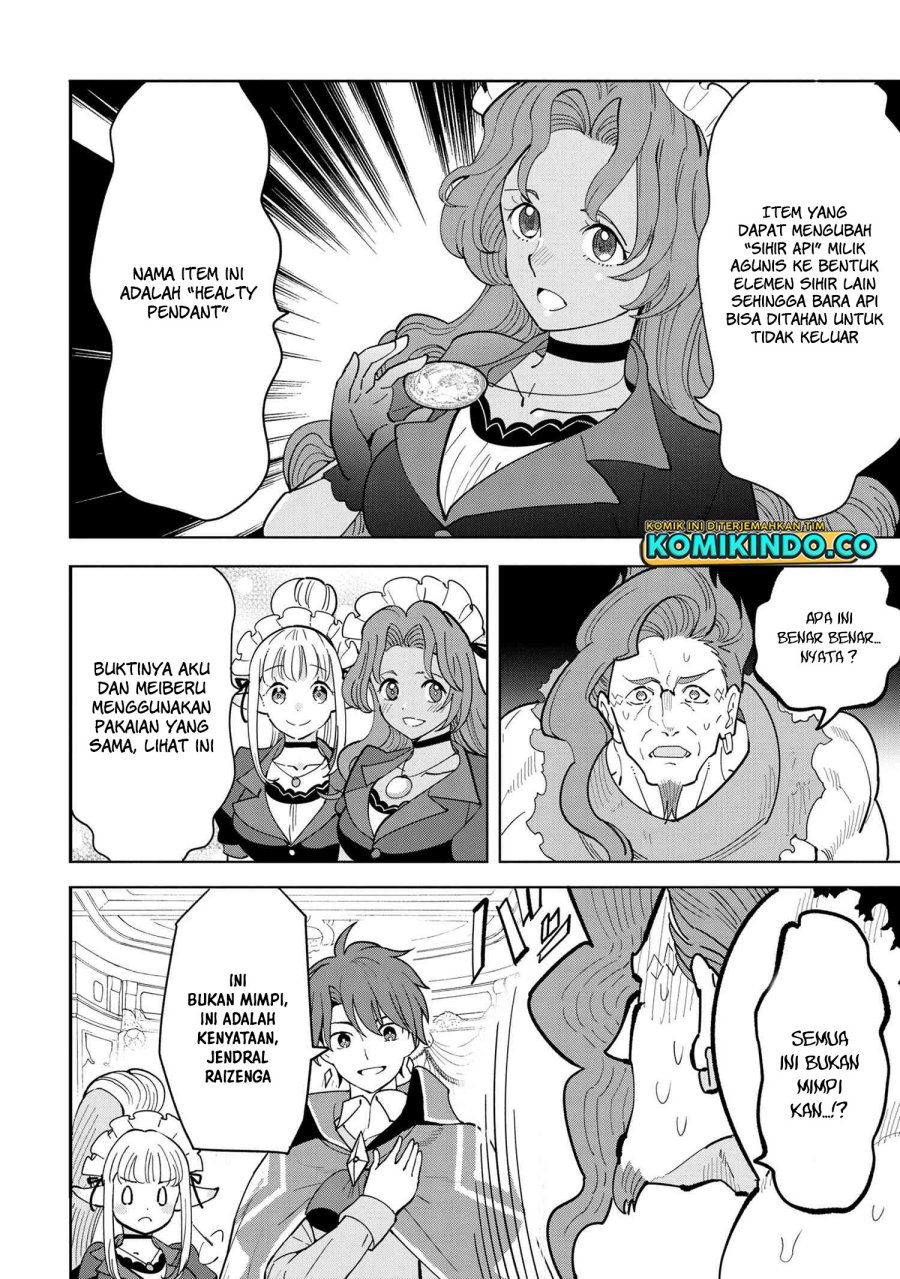 Souzou Renkinjutsushi wa Jiyuu wo Ouka suru: Kokyou wo Tsuihou saretara, Maou no Ohizamoto de Chouzetsu Kouka no Magic Item Tsukuri-houdai ni Narimashita Chapter 09.2 Gambar 10