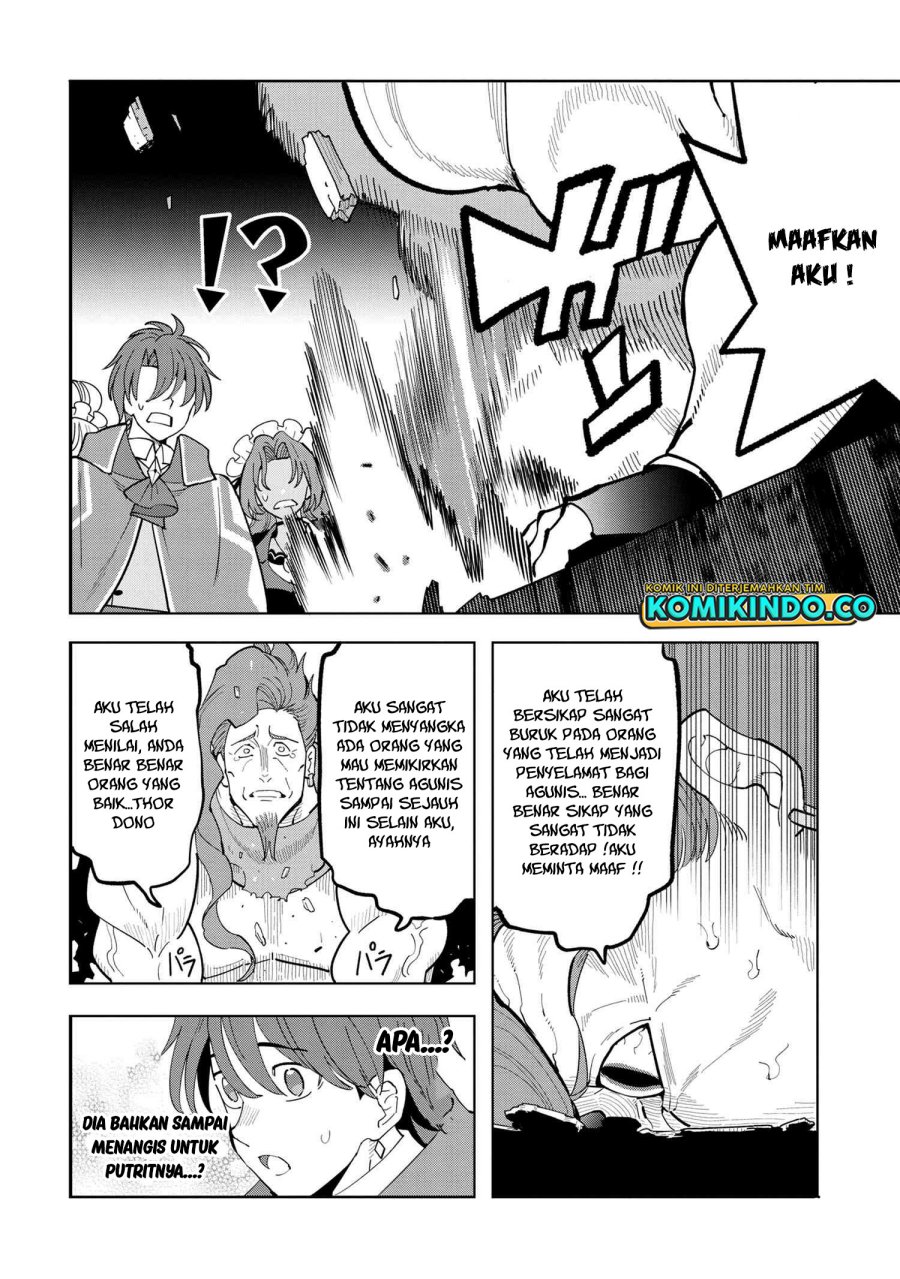 Souzou Renkinjutsushi wa Jiyuu wo Ouka suru: Kokyou wo Tsuihou saretara, Maou no Ohizamoto de Chouzetsu Kouka no Magic Item Tsukuri-houdai ni Narimashita Chapter 09.2 Gambar 12