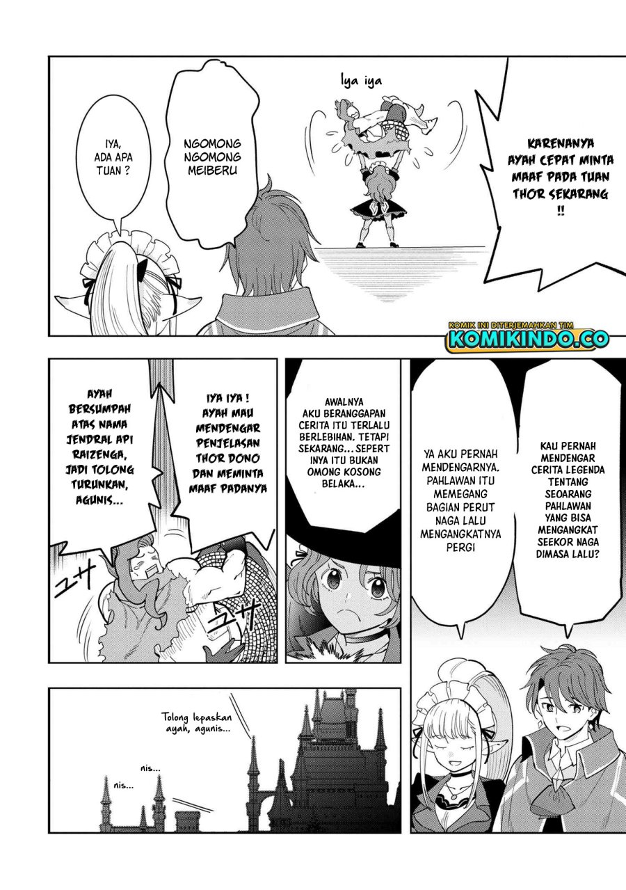 Souzou Renkinjutsushi wa Jiyuu wo Ouka suru: Kokyou wo Tsuihou saretara, Maou no Ohizamoto de Chouzetsu Kouka no Magic Item Tsukuri-houdai ni Narimashita Chapter 09.2 Gambar 8