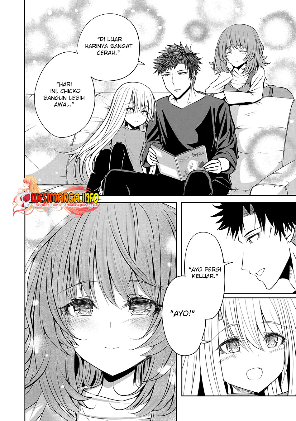 Nina wa Papa o Koroshitai Chapter 15.1 Gambar 10