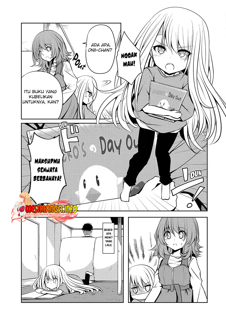Nina wa Papa o Koroshitai Chapter 15.1 Gambar 5