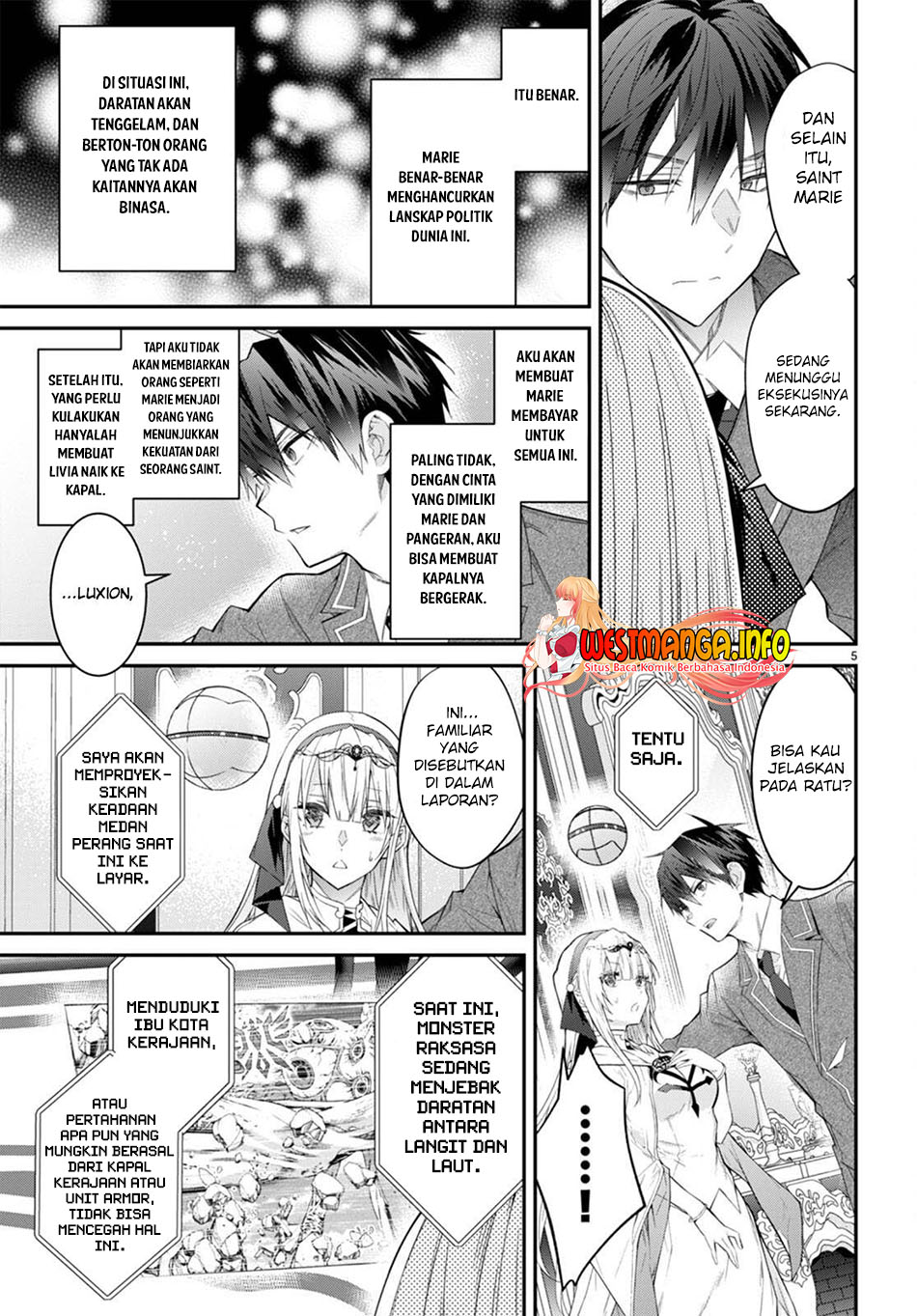 Otome Game Sekai wa Mob ni Kibishii Sekai Desu Chapter 50 Gambar 7