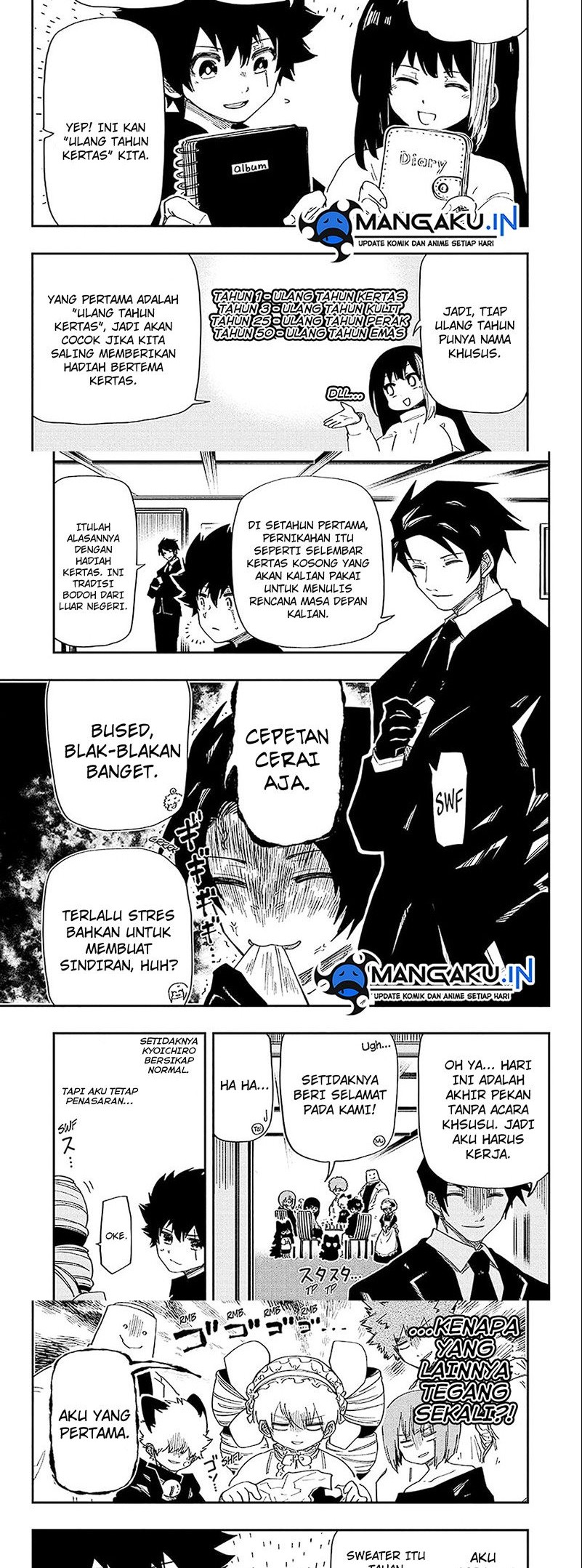 Baca Manga Mission: Yozakura Family Chapter 163 Gambar 2