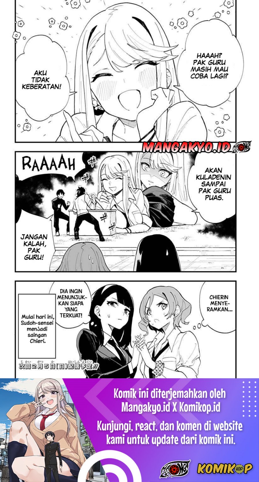 Chieri no Koi wa 8 Meter Chapter 16 Gambar 13