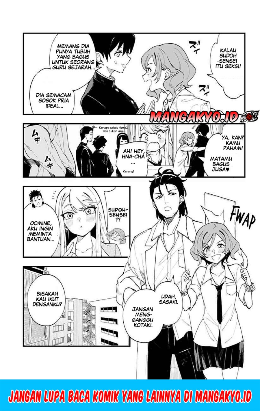 Chieri no Koi wa 8 Meter Chapter 16 Gambar 4