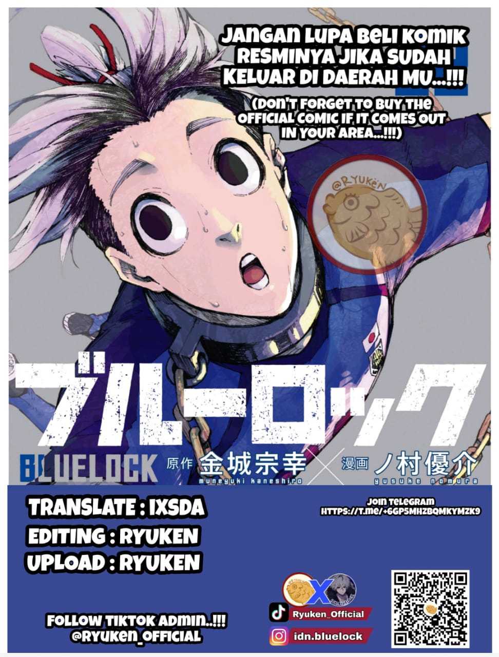 Baca Komik Blue Lock Chapter 205 Gambar 1