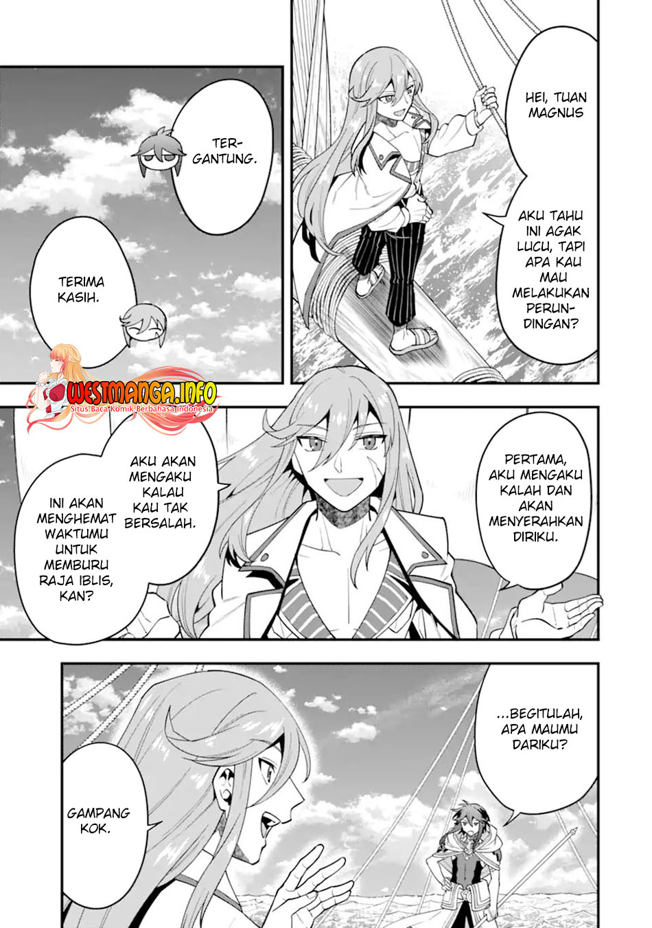 Kouryakuhon o Kushi Suru Saikyou no Mahoutsukai ~”meirei sa sero” to wa Iwa Senai Oreryuu Mao Tobatsu Saizen Ruuto ~ Chapter 40.2 Gambar 12