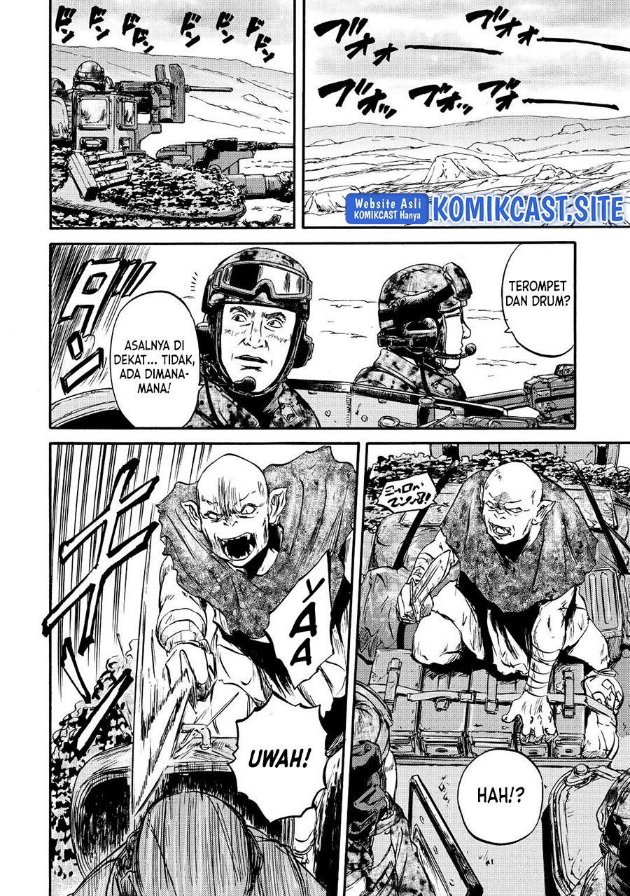 Gate – Jietai Kare no Chi nite Kaku Tatakeri Chapter 119 Gambar 22
