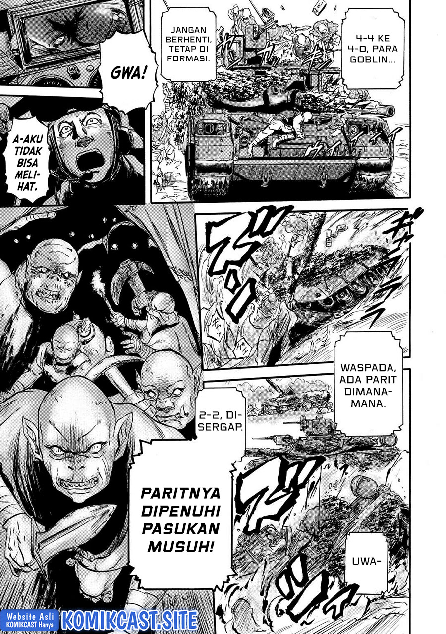Gate – Jietai Kare no Chi nite Kaku Tatakeri Chapter 119 Gambar 23