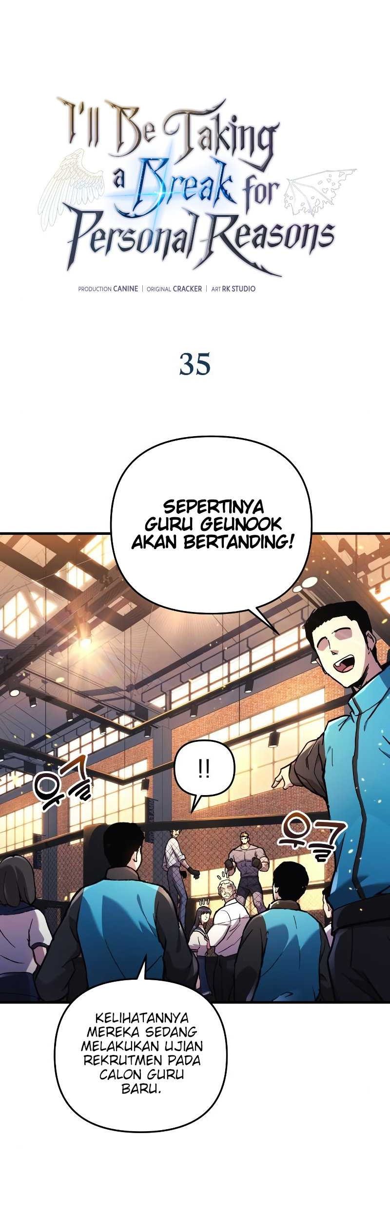 I’ll be Taking a Break for Personal Reasons Chapter 35 Gambar 10