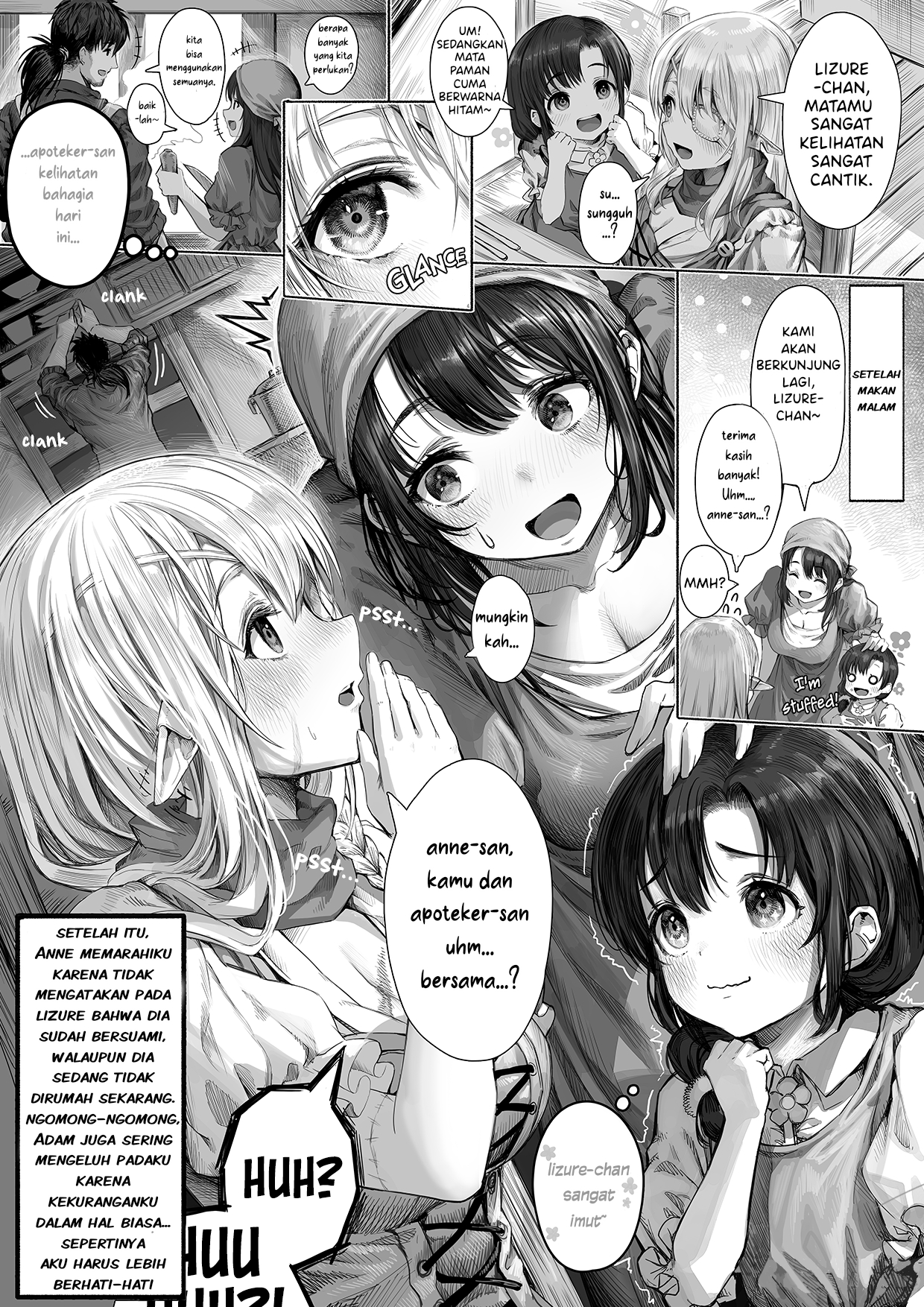 Baca Komik Boroboro no Elf-san o shiawaseni suru kusuri uri-san Chapter 54 Gambar 1