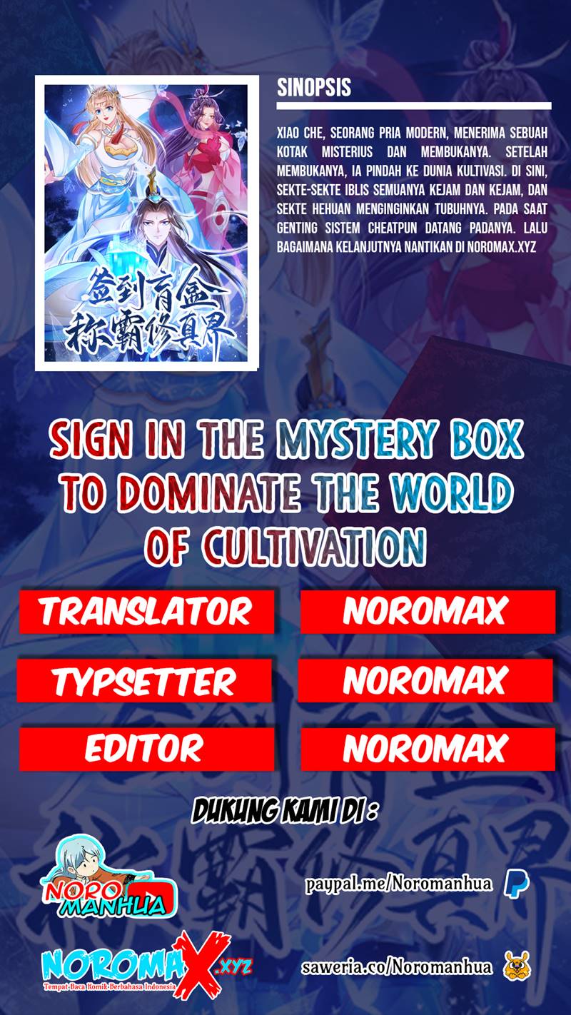 Komik Sign in the Mystery Box to Dominate the World of Cultivation Chapter 67 gambar nomor 1
