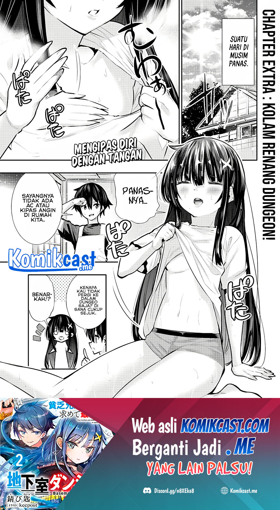 Baca Manga Chikashitsu Dungeon: Binbou Kyoudai wa Goraku o Motomete Saikyou e Chapter 46.5 Gambar 2
