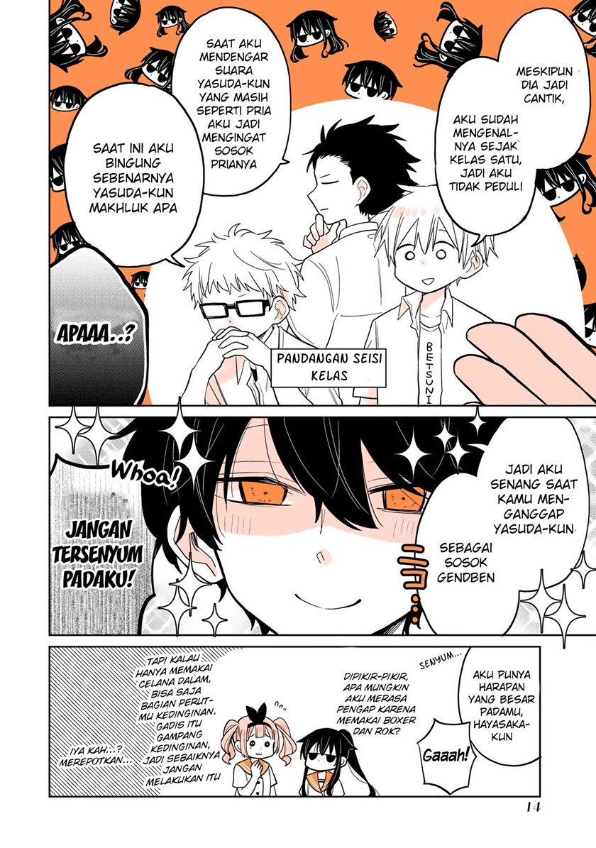 A Lazy Guy Woke Up as a Girl One Morning Chapter 09 Gambar 16